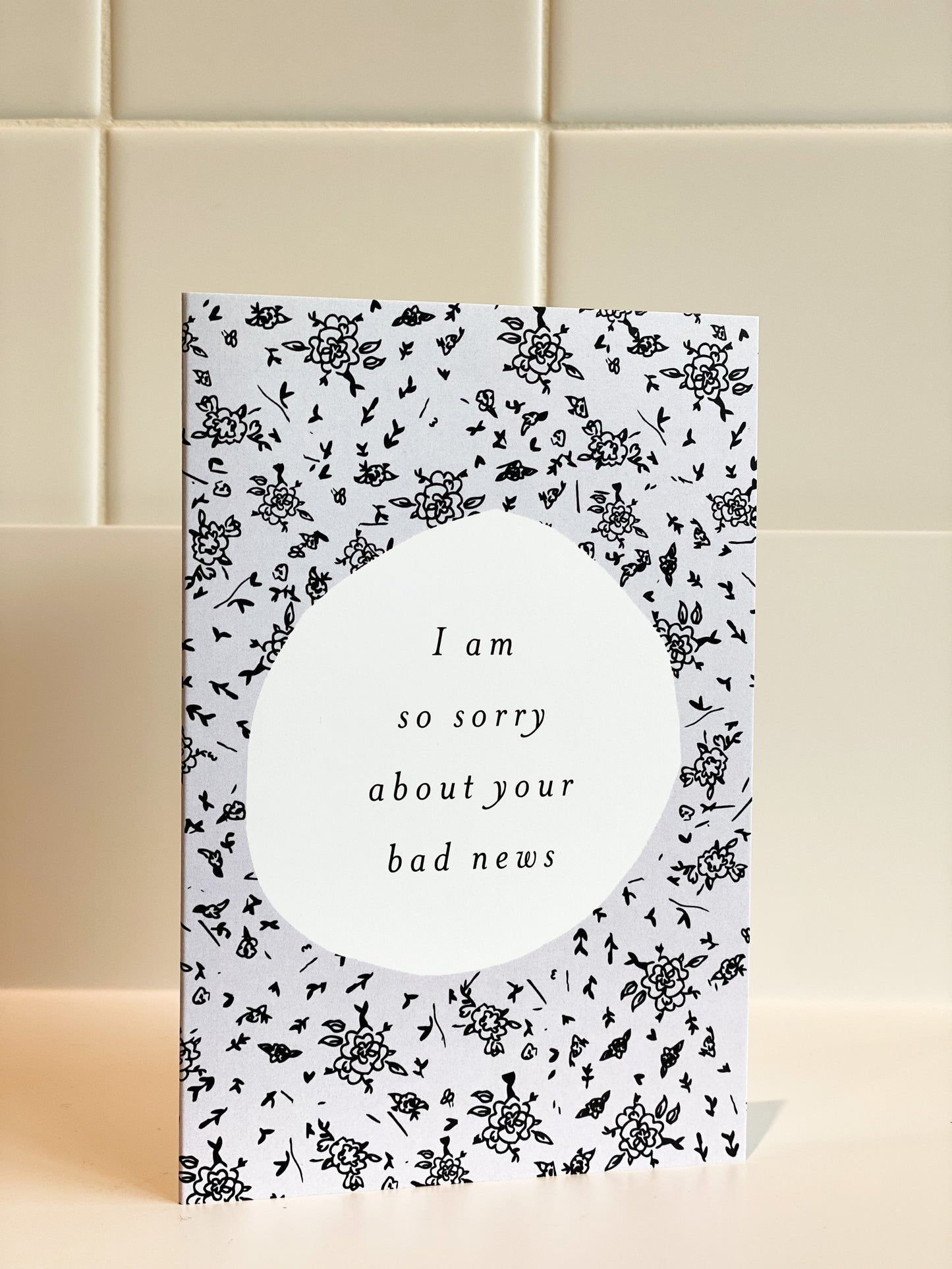 Sparkplug Creative - I Am So Sorry About Your Bad News Card