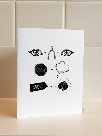 Sparkplug Creative - I Wish I Could Stop Thinking About You Card