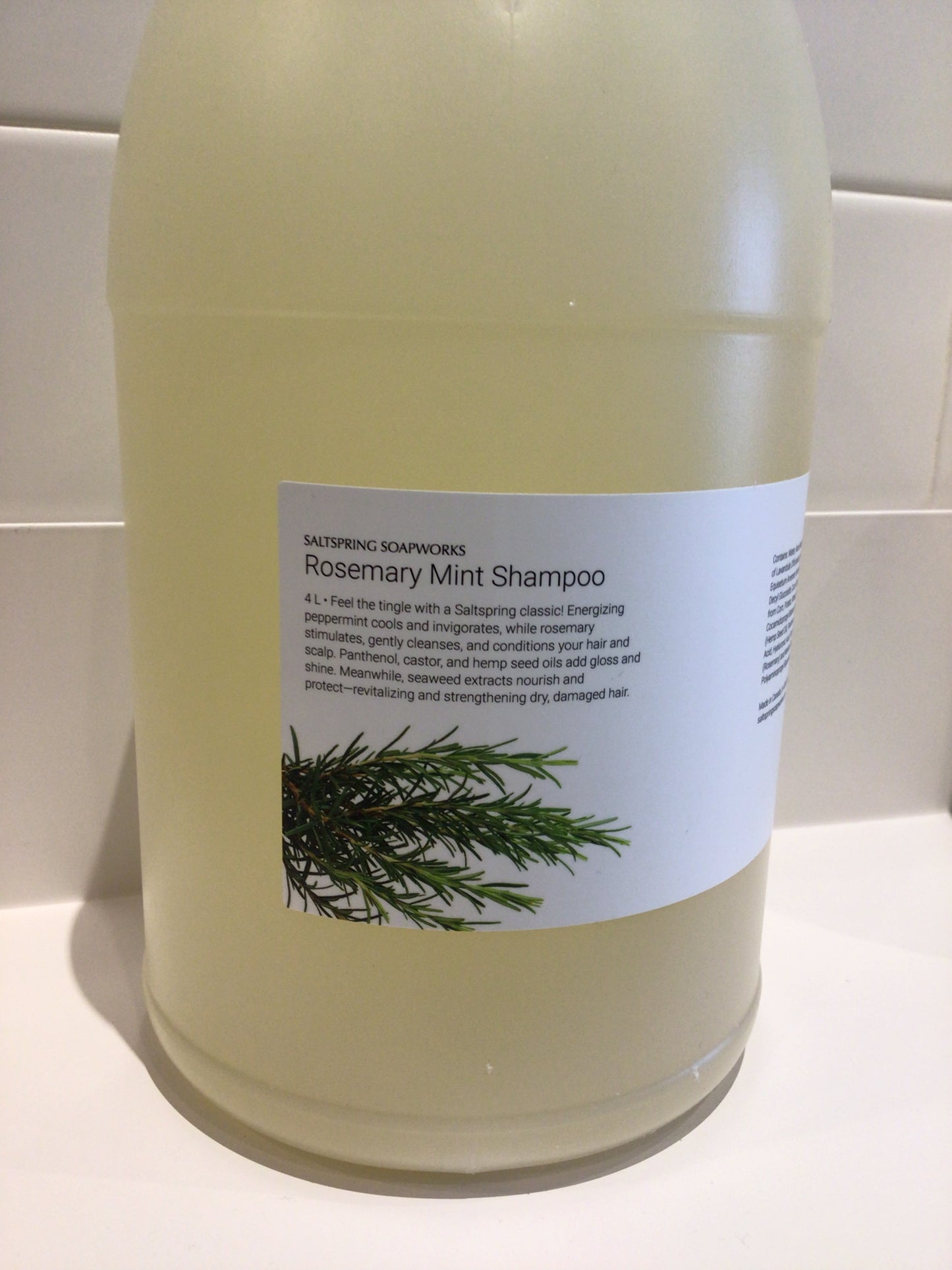 Saltspring Soapworks - Rosemary Mint Shampoo Refill / 100g