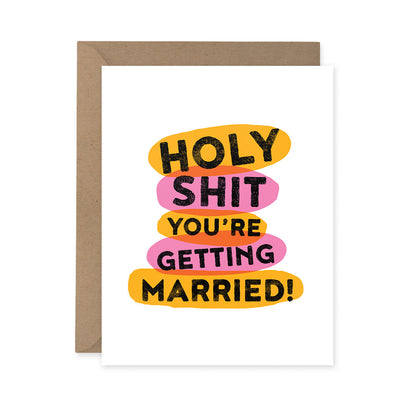 Woodbine Drive - Holy S*** You're Getting Married! Card