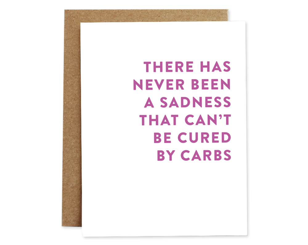 Rhubarb Paper Co. - Carbs Card