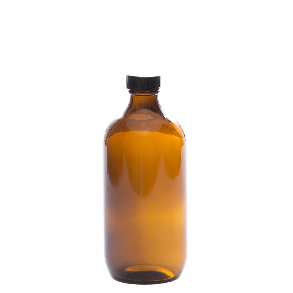 Jar Bar Refillery - Amber Bottles + Lids