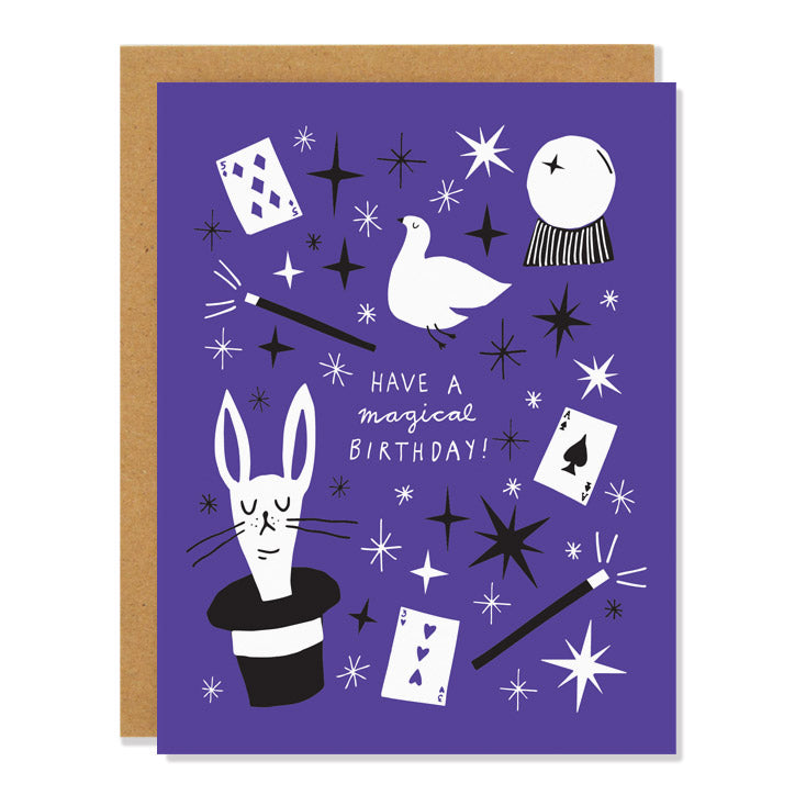 Badger & Burke - Magical Birthday card