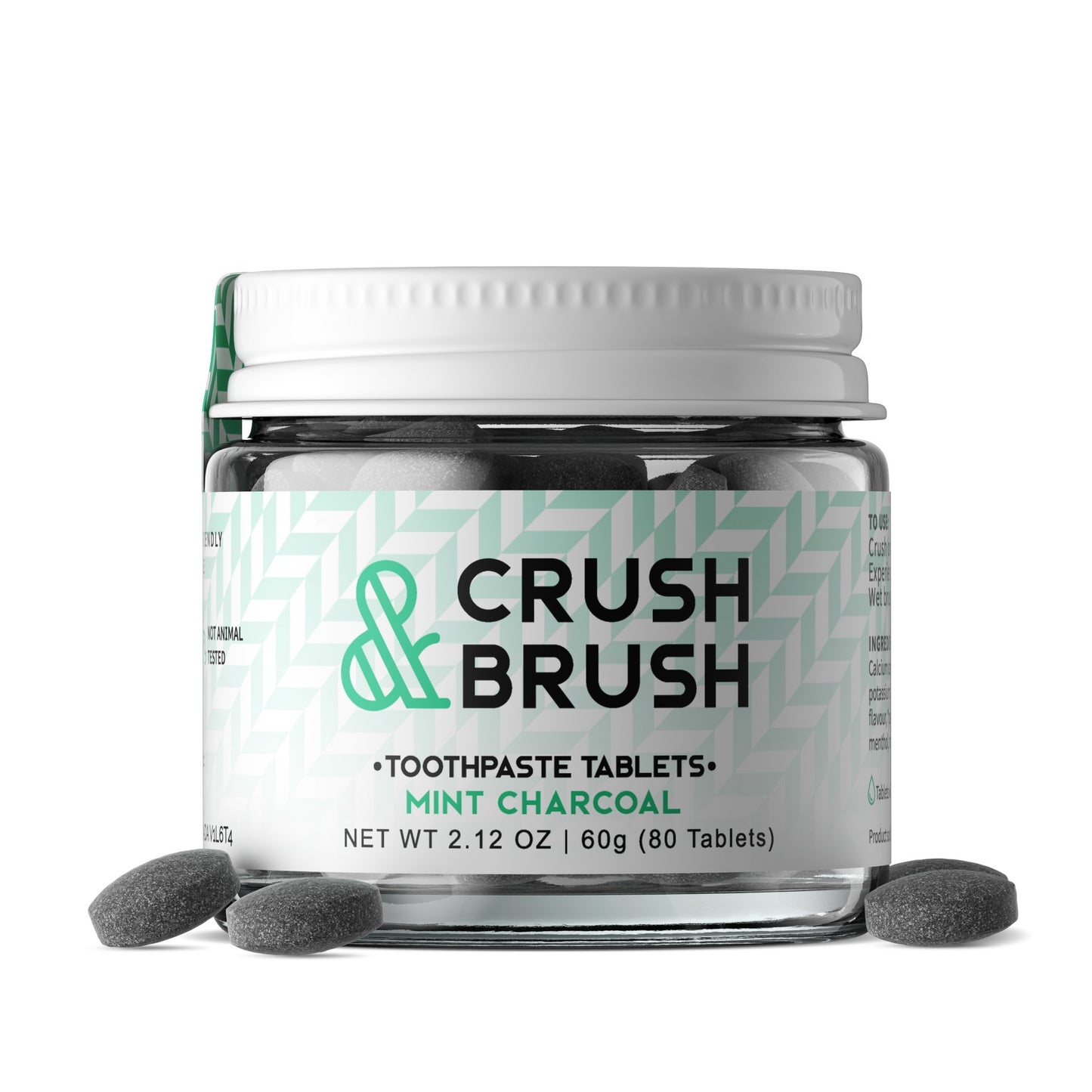 Nelson Naturals - Crush & Brush Glass Jar