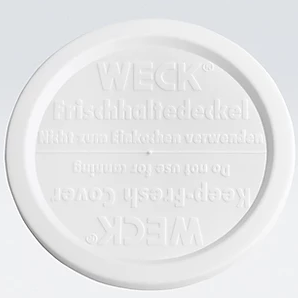 Weck - Keep Fresh White Plastic Lid