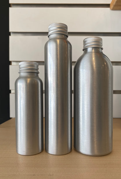 Jar Bar™ Refillery - Aluminum Bottles / tops