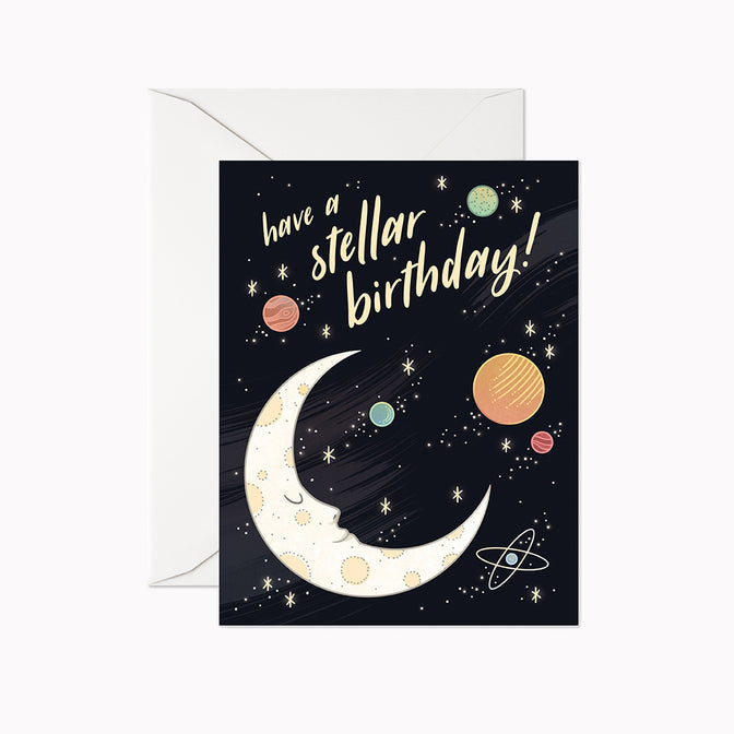 Linden Paper Co. - Stellar Birthday Card