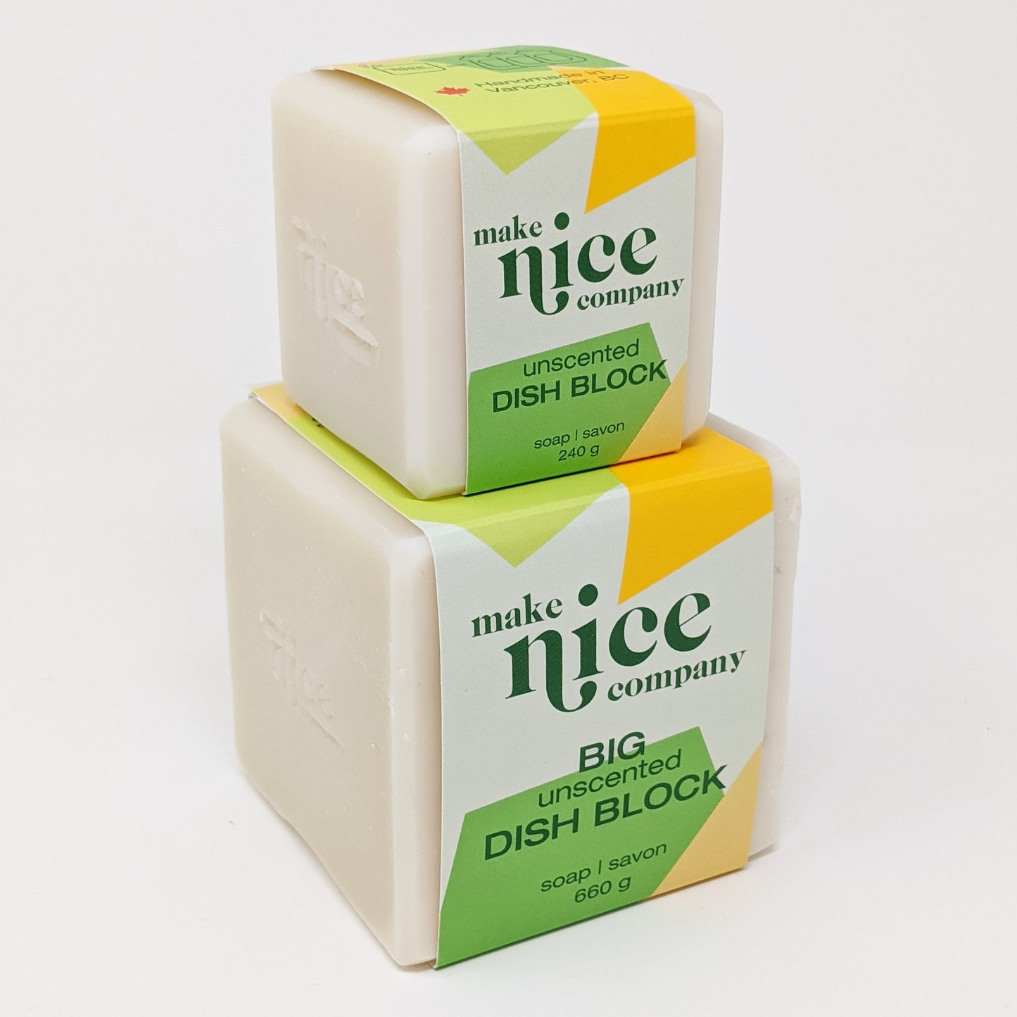 Make Nice Company - Solid Dish Soap Bar