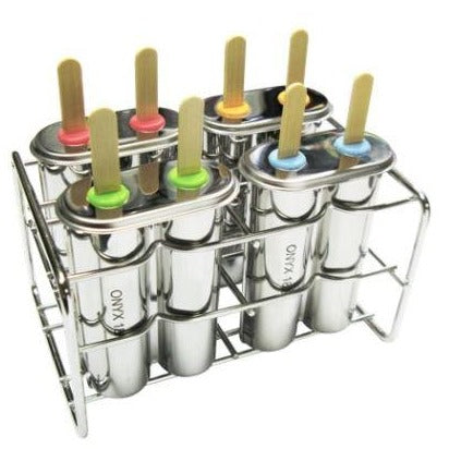 Onyx - Stainless Steel Ice Pop Molds
