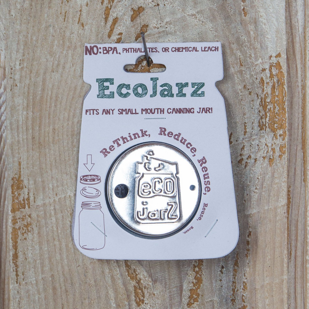 EcoJarz - Stainless Steel Jar Lids