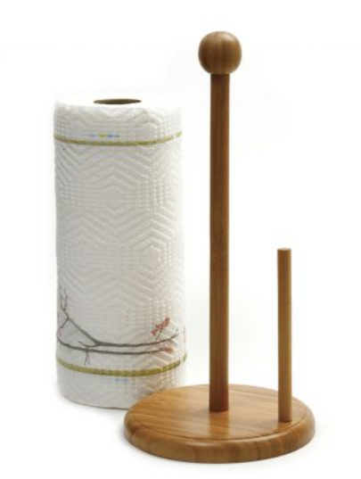 Norpro - Bamboo Paper Towel Holder