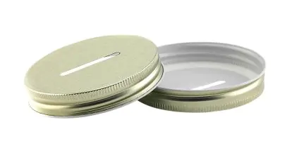 Jar Bar™ - Coin Slot Lid - Wide Mouth