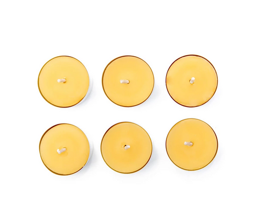 Bees Wax Works - Tea Lights - Tin cup