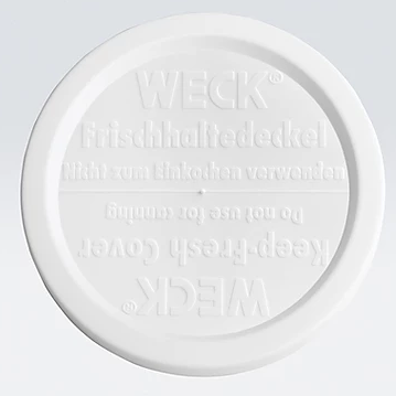 Weck - Keep Fresh White Plastic Lid