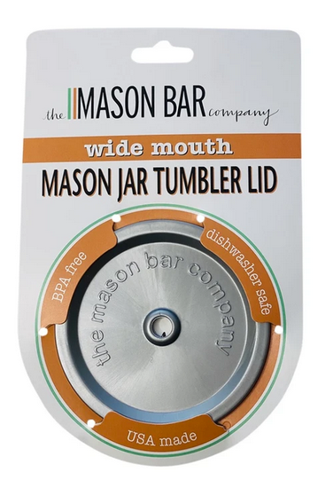 Mason Bar - Mason Bar Jar Tumbler Lid