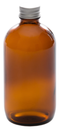 Jar Bar Refillery - Amber Bottles + Lids