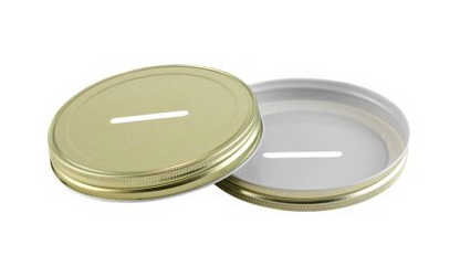 Jar Bar™ - Coin Slot Lid - Regular Mouth