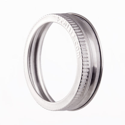 EcoJarz - Stainless Steel Jar Band/Ring - Wide Mouth