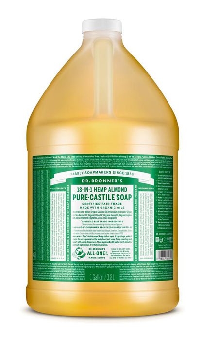 Dr. Bronner's - Organic Pure Castile Liquid Soap 3.8L *For local pick-up only*