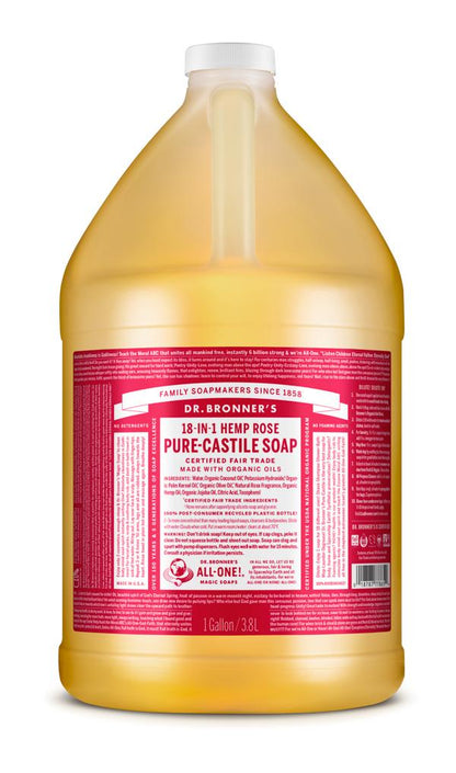 Dr. Bronner's - Organic Pure Castile Liquid Soap 3.8L *For local pick-up only*