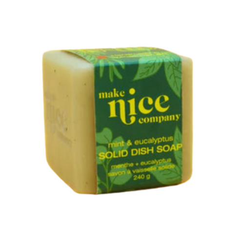 Make Nice Company - Solid Dish Soap Bar