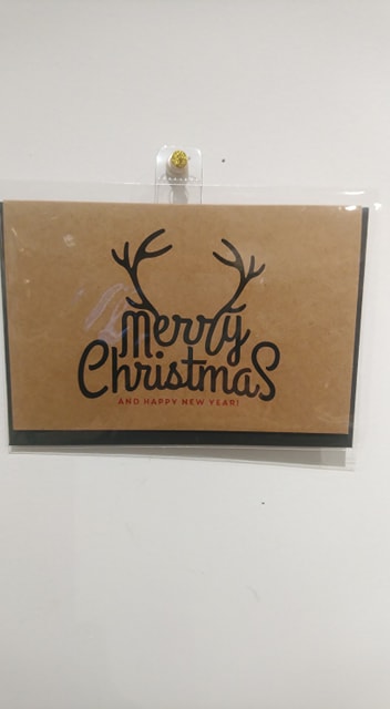 This Land - Merry Christmas/Happy New Year (Antlers) Card