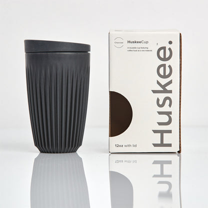 HUSKEE Cup + Lid 12oz