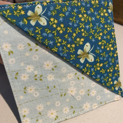 Pink Pebble Designs - Fabric Corner Bookmarks