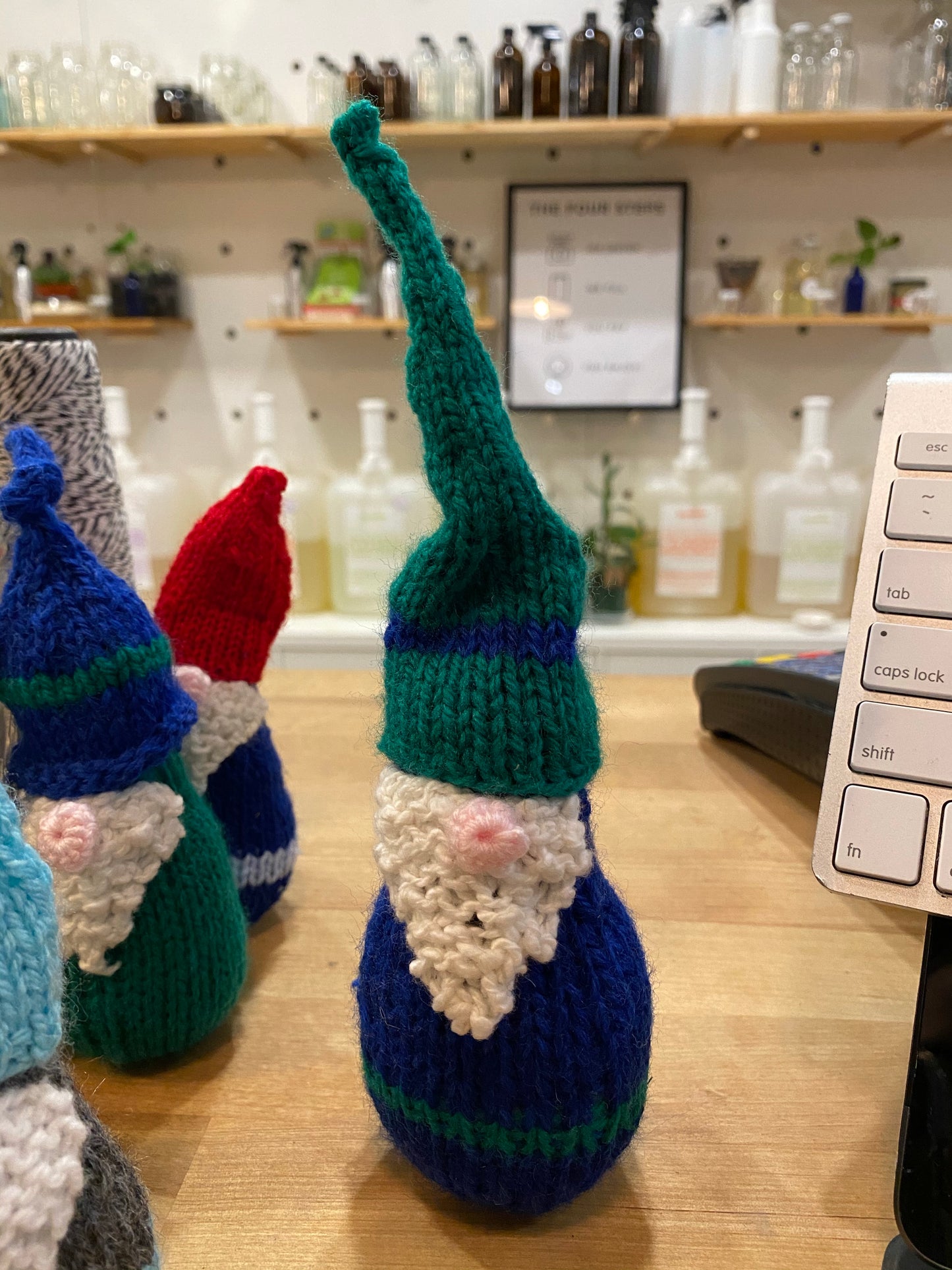 The Stitchery - Hand Knit Gnome Ornaments