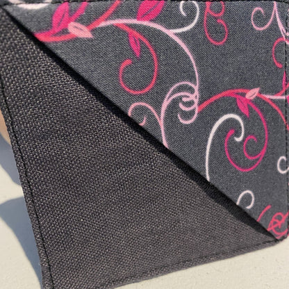 Pink Pebble Designs - Fabric Corner Bookmarks