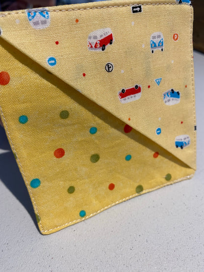 Pink Pebble Designs - Fabric Corner Bookmarks