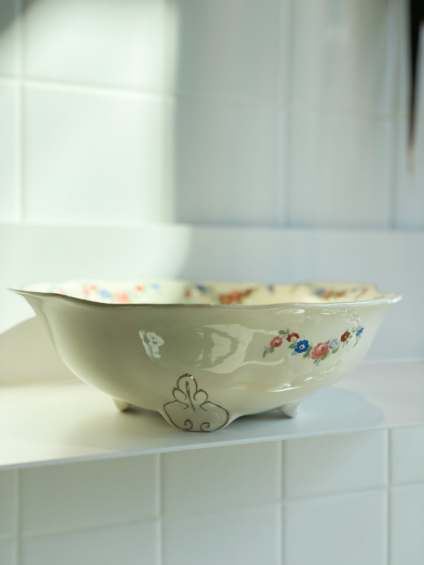 Vintage - Alfred Meakin Marigold Astoria shape bowl