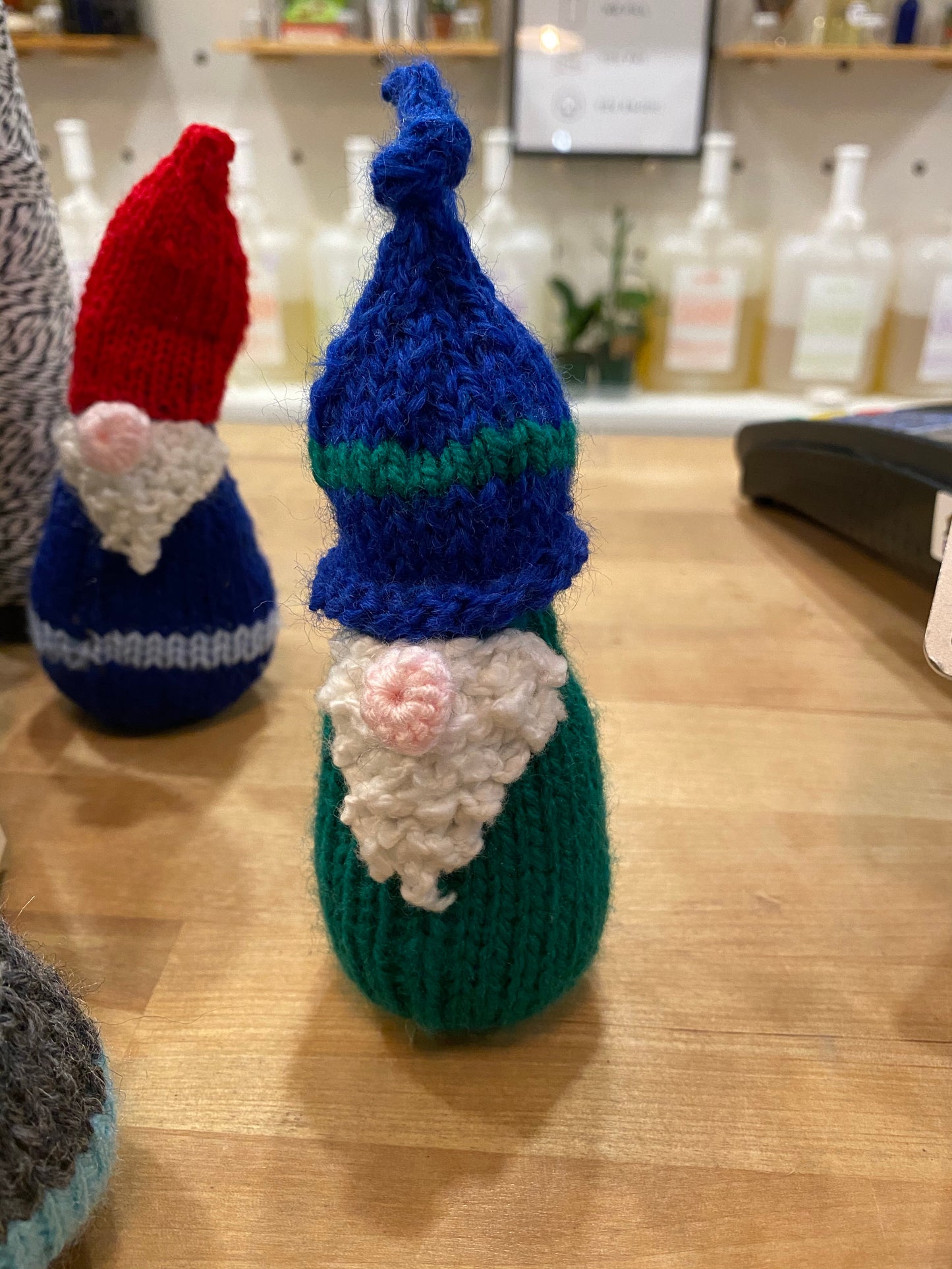 The Stitchery - Hand Knit Gnome Ornaments