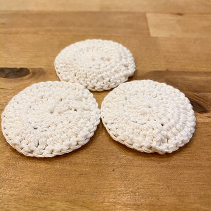The Stitchery - Crocheted Makeup Remover Pads (set of 3)