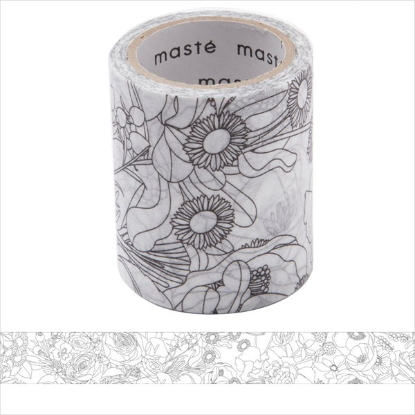 Masté - Washi Masking Tape - Colouring Washi